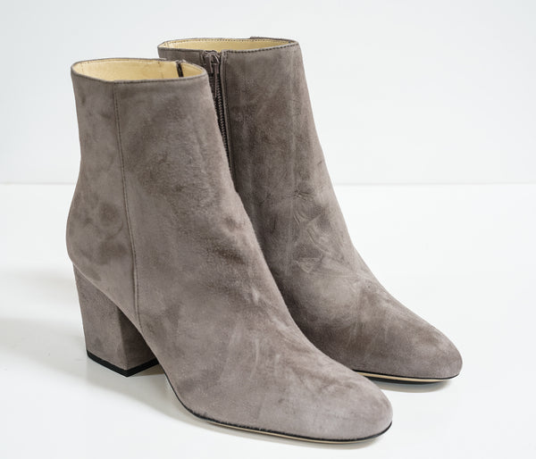 Fabio Rusconi Women's Grey Suede Ankle Boot Salvia