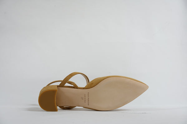 Fabio Rusconi Women's Tan Suede Shoe S4826