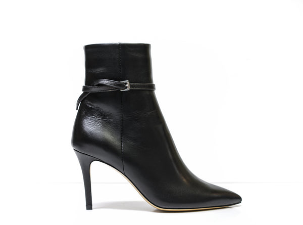Fabio Rusconi Women's Black Leather Ankle Boot NEO