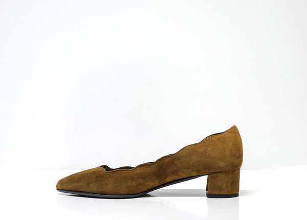 Fabio Rusconi Women's Brown Suede Shoe F4080