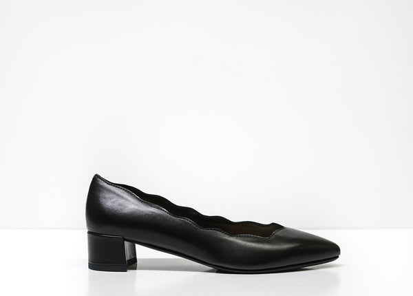 Fabio Rusconi Women's Black Leather Shoe F4080