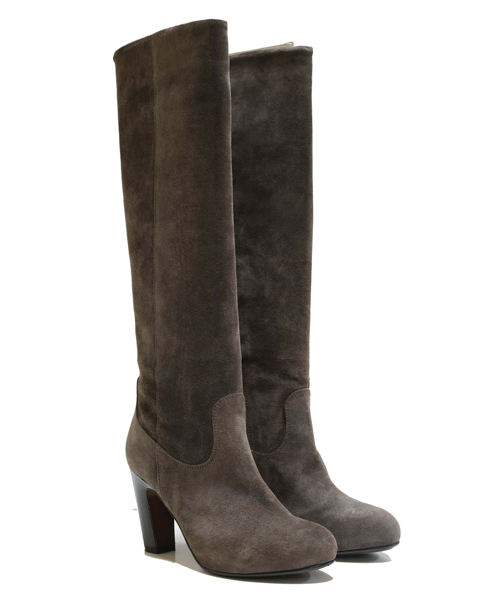 Fabio Rusconi Women's Grey Suede Boot Luna718 – Luisa Boutique