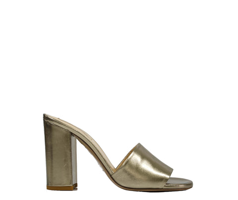 Fabio Rusconi Women's Gold Metallic Sandal Tonic