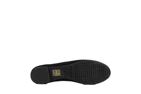 Fabio Rusconi Women's Suede Black Tassle Flat Shoe F3771