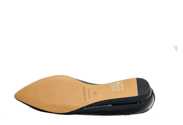 Fabio Rusconi Women's Black Patent Leather Shoe 1719 - Size 36EU