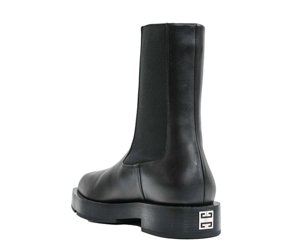 Givenchy Women’s Black Leather Boots Chelsea BE6020ZK