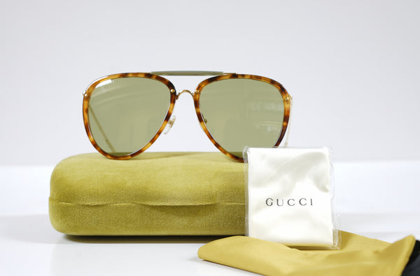 Gucci Tortoise Sunglasses GG0672S 003