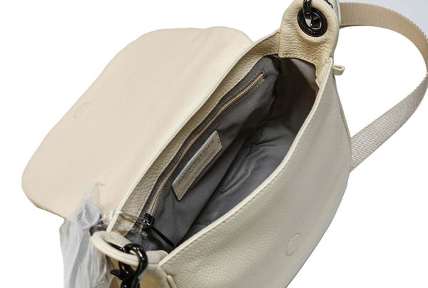 Mandarina Duck Women's Mellow Leather Macadamia Crossbody Bag FZT47 Hunting Bag