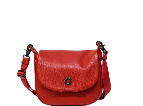 Mandarina Duck Women's Mellow Leather Flame Scarlet Crossbody Bag FZT47 Hunting Bag