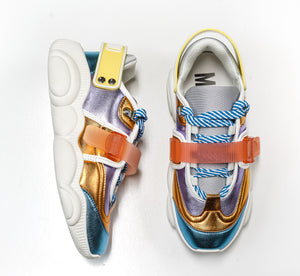 Moschino Women's Multi Colour Sneaker 15133