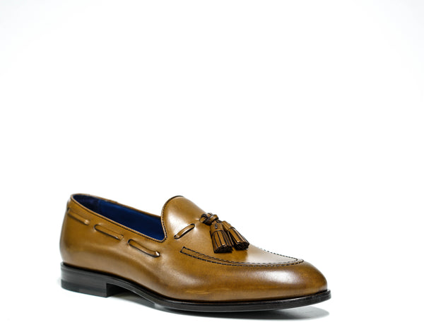 Ortigni Men's Tan Leather Loafer 30.9152