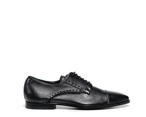 Paciotti Men's Sherwood Black Leather Lace Up Shoe 57200SH