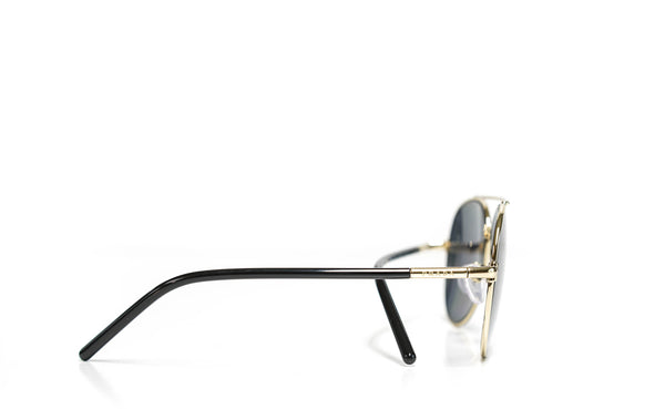 Prada Men's Polarised Aviator Sunglasses SPR66X