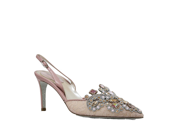 Rene Caovilla Women's Rose Vintage Shoe Veneziana C10883