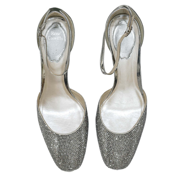 Rene Caovilla Women's Silver Shoe Elsie C11446