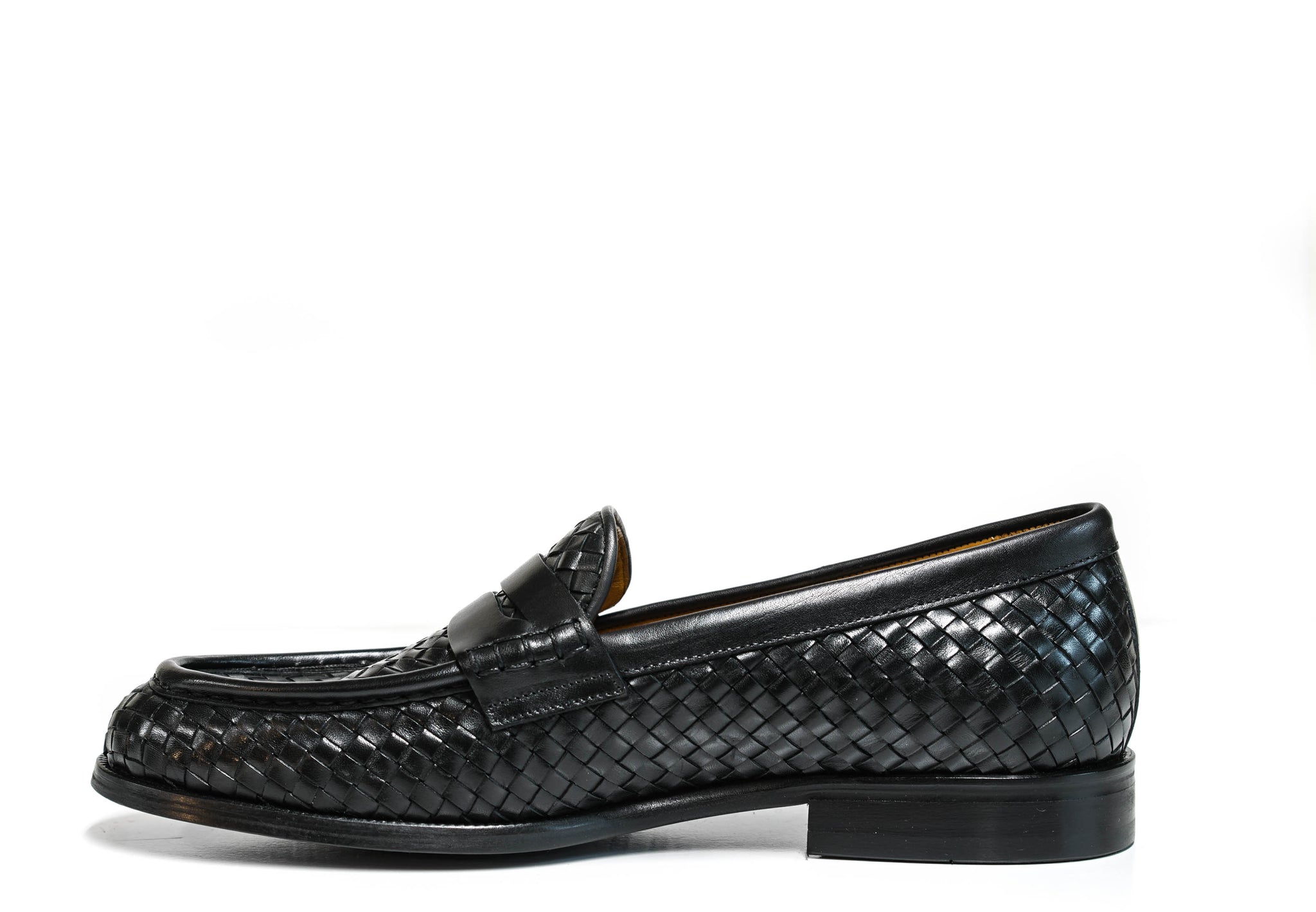 ROBERTO SERPENTINI 4055 Black Leather Moccasins Loafers Roberto Serpentini Men main image 3