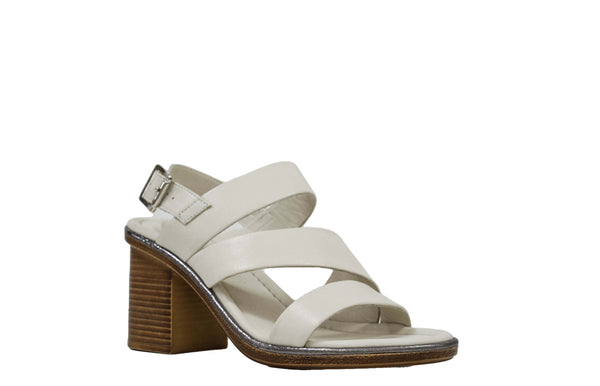Roberto Serpentini Women's White Leather Sandals 39726