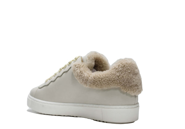 See By Chloe Women's Natural and Wool Sneaker 35191