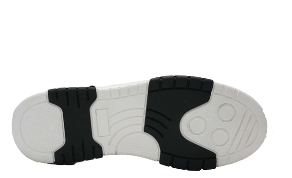 Stokton Men's White Leather Sneaker 455 U