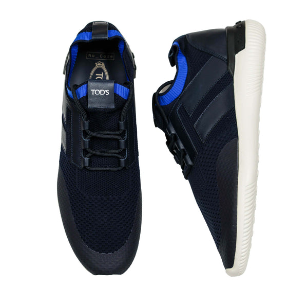 Tod's Men's Navy Blue Sneaker 7WR - 9.5/44 Last Pair