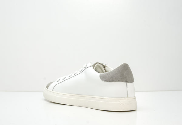 Trussardi Men's Grey & White Sneakers E694