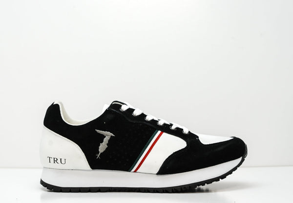 Trussardi Men's Black Mixed Sneakers W750