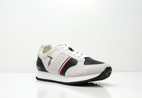 Trussardi Men's Grey Mixed Sneakers K308