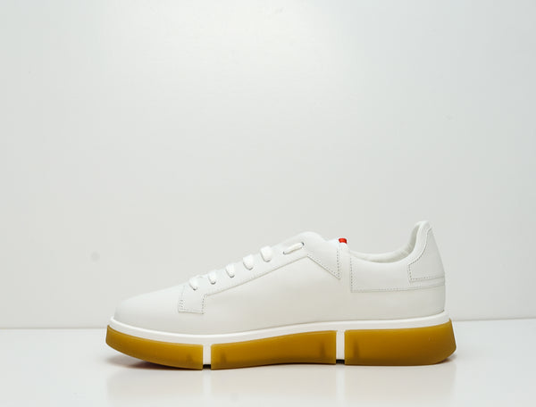 V Design Men’s White Leather Sneaker Radical Man SMRM1