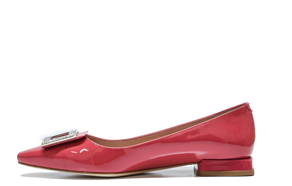 Roberto Serpentini Women's Patent Leather Pink Shoe 25416