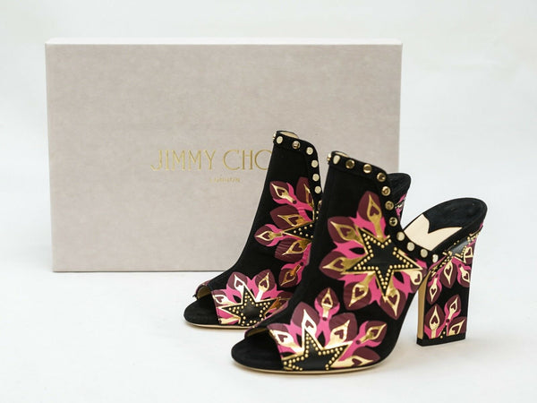 Jimmy Choo Women's Multi Colour Star Sandal HAZEL - Size 34 EU