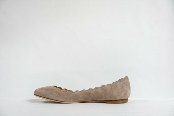 Fabio Rusconi Women's Suede Antique Ballerina Flat Shoe S1795