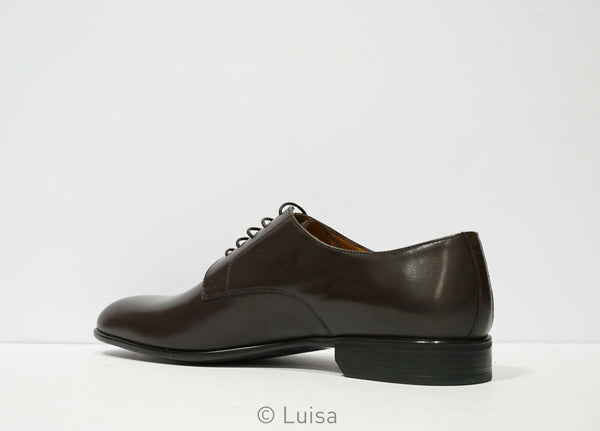 Moreschi Men's Marrone Vitello Lace Up Shoe 042874