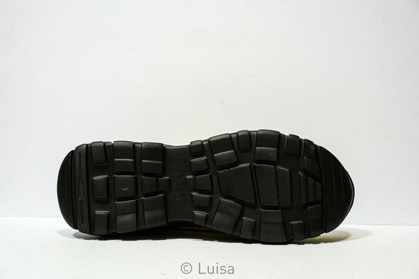 Balmain Men's Yellow Sneakers RM1C018