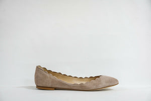 Fabio Rusconi Women's Suede Antique Ballerina Flat Shoe S1795