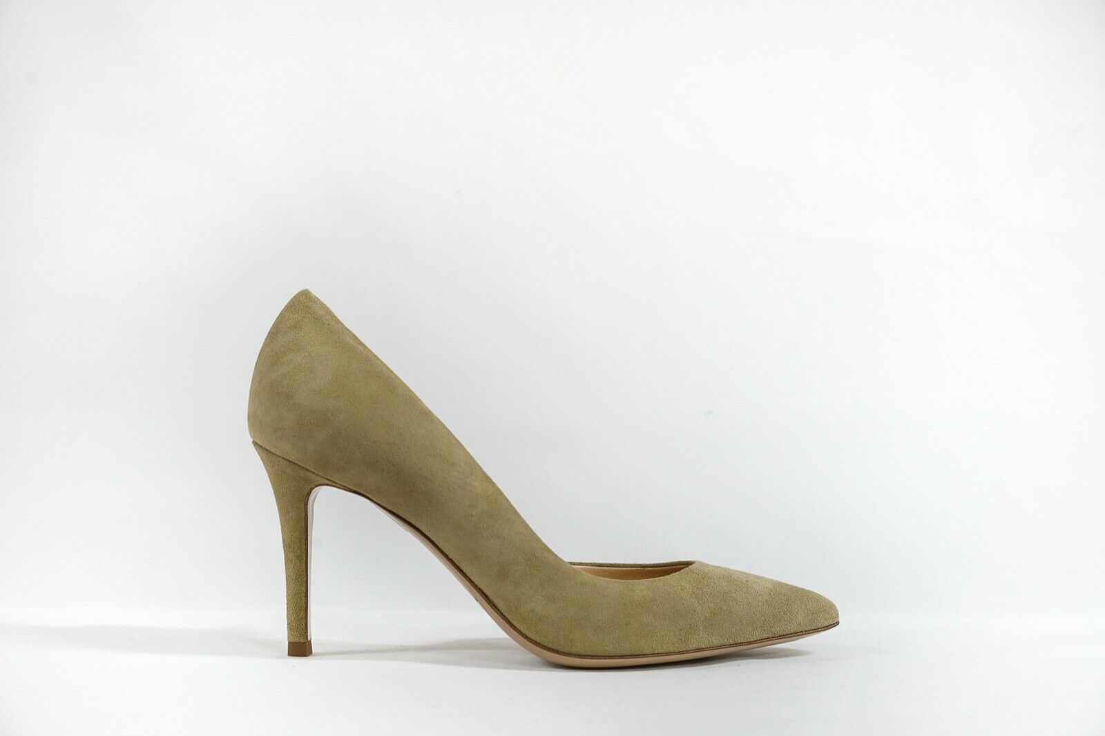 Fabio Rusconi Women's Taupe Suede Side Cut Out Heel Milito